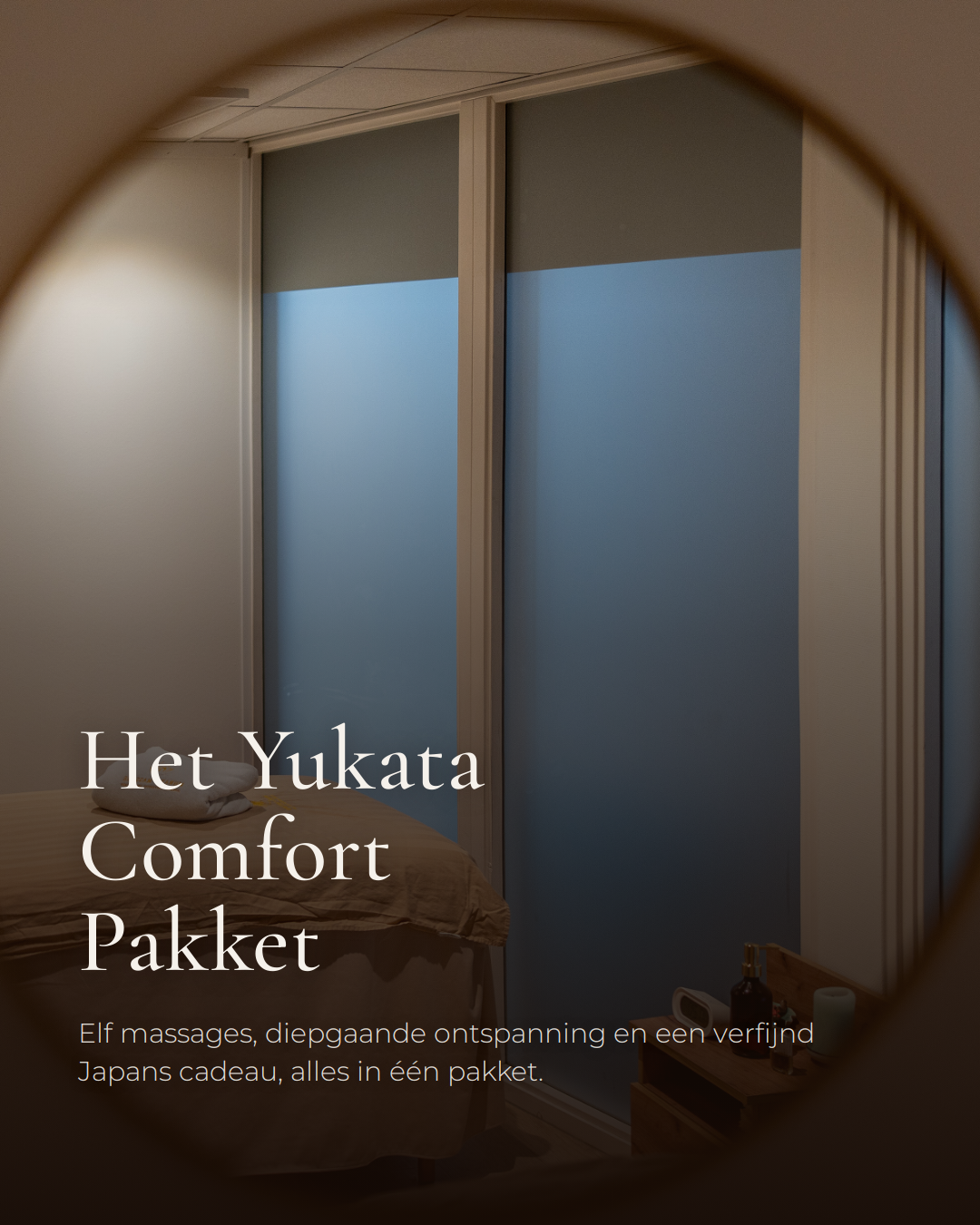 Slide 1 van 5 — De voordelen van een Yukata Comfort Pakket