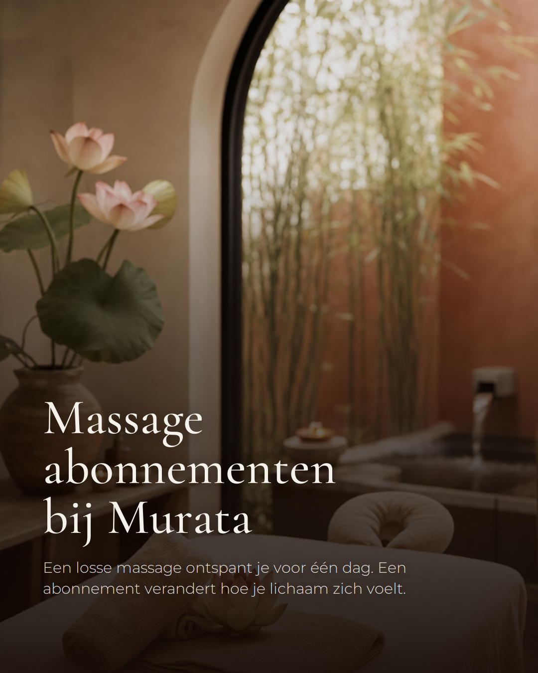 Slide 1 van 5 — Massage abonnementen bij Murata: voordelen en pakketten voor structurele ontspanning